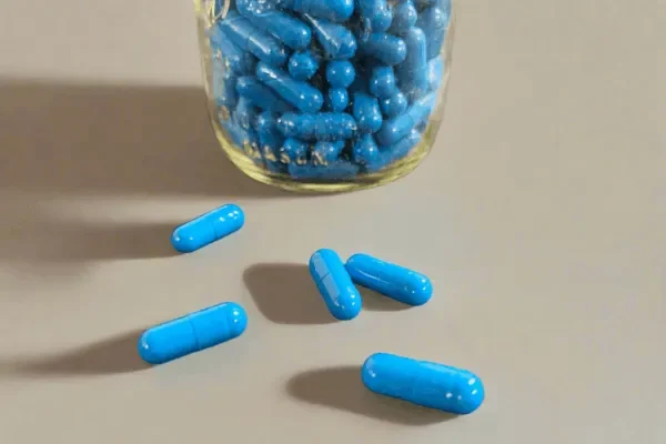 pure microdose mushroom capslues by serenite labs